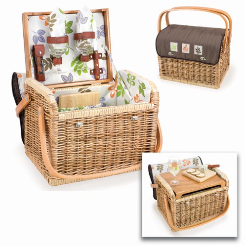 Picnic-Time-Kabrio-Basket-with-Wine-and-Cheese-Service-for-Two-Moka-Collection-0
