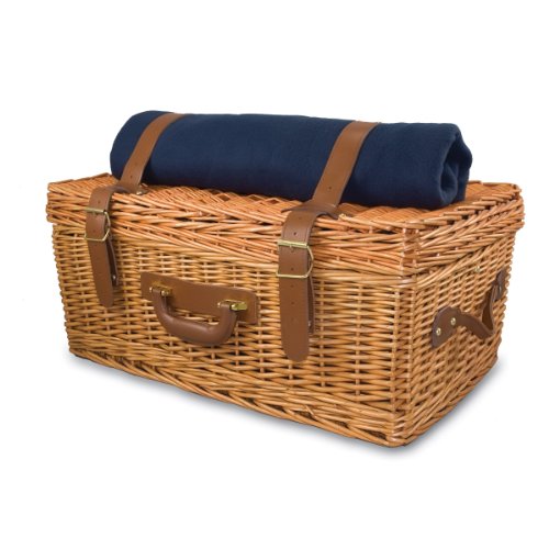 Picnic-Time-Windsor-English-Style-Willow-Picnic-Basket-with-Deluxe-Service-for-4-0-1