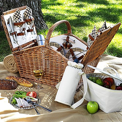 Picnic-at-Ascot-Huntsman-English-Style-Willow-Picnic-Basket-with-Service-for-4-0-1