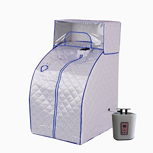 Portable-Therapeutic-Steam-Sauna-Spa-Detox-Weight-Loss-with-head-cover-SS04-0