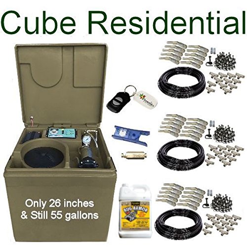 Pynamite-Mosquito-Misting-Systems-26-Inch-55-Gallon-Cube-Residential-with-30-Nozzle-Kit-and-Misting-Concentrate-0