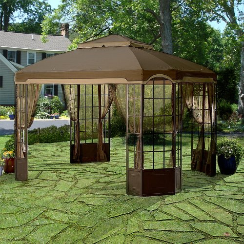 RIPLOCK-FABRIC-Replacement-Canopy-and-Netting-Set-for-the-Bay-Window-Gazebo-Sold-at-Sears-0-0
