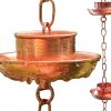 Rain-Chain-Pure-Copper-by-Golden-Canary-6-Foot-Long-Ready-to-Install-in-Gutter-Decorative-Downspout-Replacement-for-Collecting-Water-in-a-Barrel-0