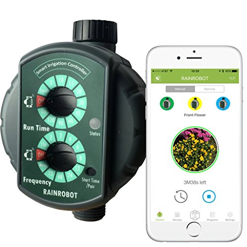 RainRobot-SC6400-Smart-Irrigation-ControllerSmart-Hose-Timer-Instant-One-Touch-Control-from-Indoors-with-Smartphone-iPhoneAndroid-Reliable-Long-Range-Control-Multi-Zone-Support-Water-Saver-0