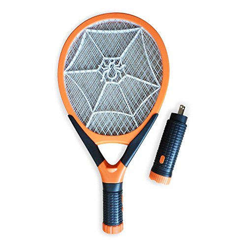 Rechargeable-Bug-Zapper-Fly-Swatter-Electric-Wasp-Killer-Mosquito-Zapper-with-Detachable-Flash-Light-0-0