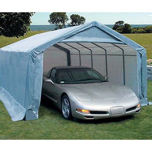 Rhino-Shelter-Instant-Garage-House-Style-12x20x8-Grey-BMC-MDM-84801-0