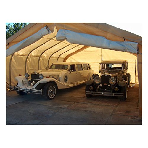 Rhino-Shelter-Two-Car-Garage-22x24x12-House-Style-Tan-BMC-MDM-2CARHS222412TN-0