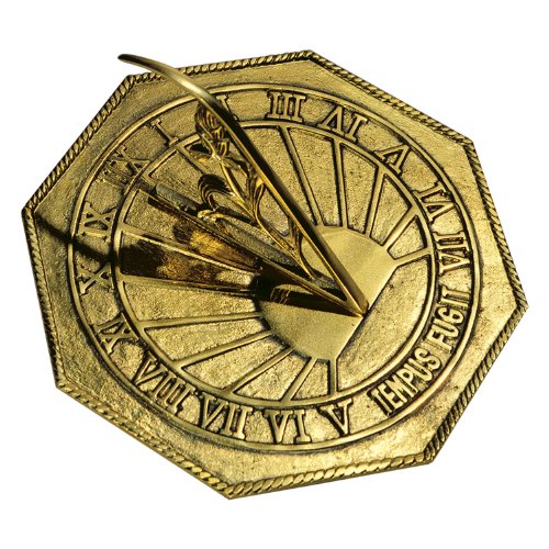 Rome-2390-Classic-Octagonal-Sundial-Sold-Polished-Brass-10-Inch-Diameter-0