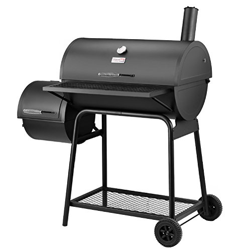 RoyalGourmet-Charcoal-Grill-Offset-Smoker-0