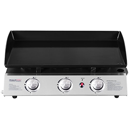 RoyalGourmet-PD1300-Portable-3-Burner-Propane-Gas-Grill-Griddle-0-0