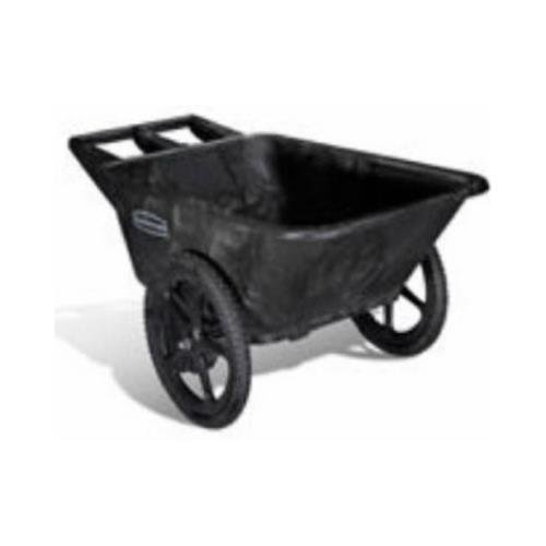 Rubbermaid-Commercial-Prod-5642-00-BLA-Big-Wheel-Garden-Cart-Pneumatic-Tires-Black-75-Cu-Ft-Holds-300-Lbs-0-0