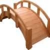 SamsGazebos-Miniature-Japanese-Wood-Garden-Bridge-25-L-Watersealed-Assembled-0