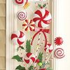 Set-of-2-Whimsical-Peppermint-Candy-Lollipop-Candy-Cane-Christmas-Tree-Shape-Topiary-Urn-Planter-Flank-Doorway-Entrance-Hang-on-Wall-or-Stake-in-Yard-Holiday-Decoration-0-0