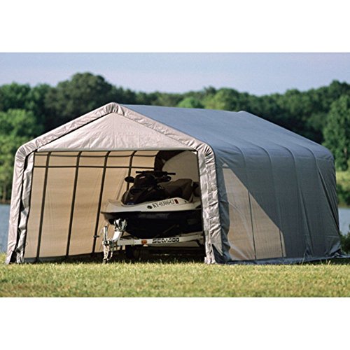 ShelterLogic-12-x-20-x-8-ft-Instant-Garage-Heavy-Duty-Canopy-Carport-0