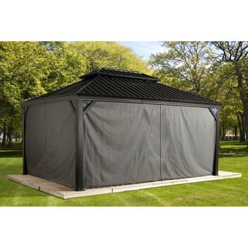 Sojag-135-6158281-Polyester-Gazebos-Curtains-for-Messina-Hard-Top-Sun-Shelter-10-x-12-Grey-0