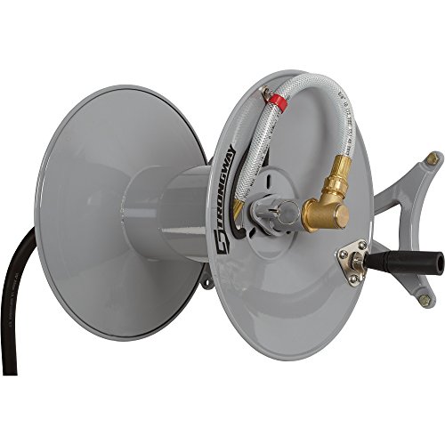 Strongway-Parallel-or-Perpendicular-Wall-Mount-Garden-Hose-Reel-Holds-150ft-x-58in-Hose-0-1