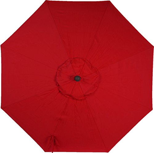 Sunbrella-Canopy-Replacement-for-9ft-8-Ribs-Patio-Umbrella-Jockey-Red-Canopy-Only-0-1