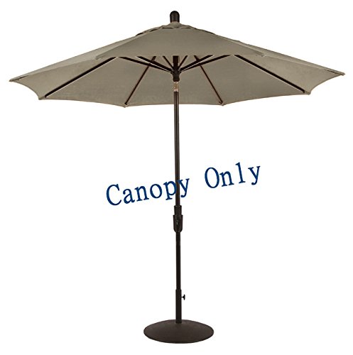 Sunbrella-Canopy-Replacement-for-9ft-8-Ribs-Patio-Umbrella-Taupe-Canopy-Only-0