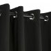 Sunbrella-Outdoor-Curtain-with-Grommets-Nickle-Grommets-Black-0-0