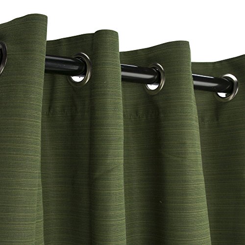 Sunbrella-Outdoor-Curtain-with-Nickel-Grommets-Dupione-Palm-0