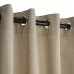 Sunbrella-Outdoor-Curtain-with-Nickle-Grommets-Antique-Beige-50W-x84L-0-0