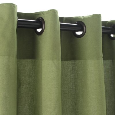 Sunbrella-Outdoor-Curtain-with-Nickle-Grommets-Cilantro-50X96-0