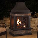 Sunjoy-L-OF117PST-A-354-x-236-x-566-Elson-Slate-and-Steel-Fireplace-Black-Bronze-Large-0-0