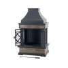 Sunjoy-L-OF117PST-A-354-x-236-x-566-Elson-Slate-and-Steel-Fireplace-Black-Bronze-Large-0