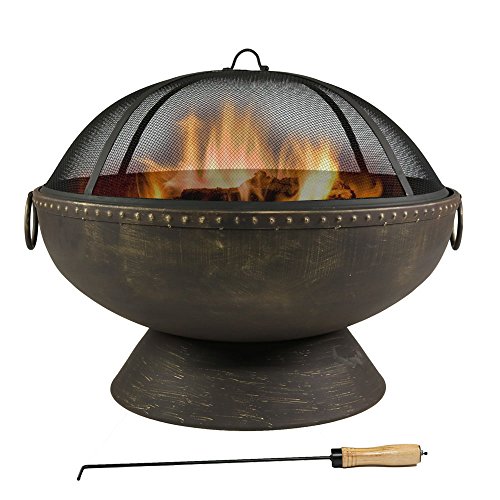 Sunnydaze-30-Inch-Firebowl-Fire-Pit-with-Handles-and-Spark-Screen-0