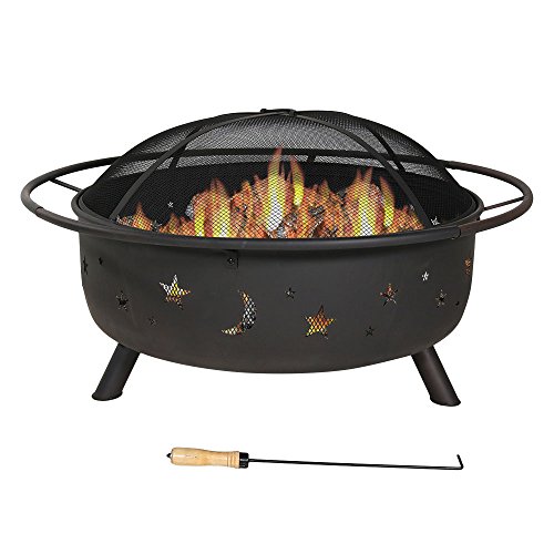 Sunnydaze-Cosmic-Fire-Pit-with-Cooking-Grill-Size-Options-Available-0