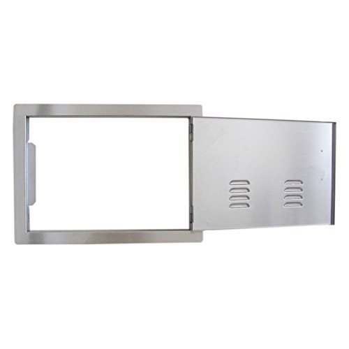 Sunstone-Grills-Classic-Series-Flush-Single-Access-Horizontal-Door-with-Vents-0-0