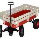 TMS-Outdoor-Wagon-All-Terrain-Pulling-w-Wood-Railing-Air-Tires-Children-Kid-Garden-0-1