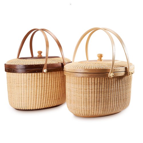 Tengtian-Brand-Nantucket-Basket-Picnic-Basket-Shopping-Basket-Basket-Storage-Basket-Rattan-Chinese-Traditional-Handicrafts-Casual-Style-Natural-Environmental-Protection-0