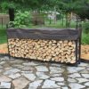 The-Woodhaven-8-Foot-Brown-Firewood-Log-Rack-with-Cover-0