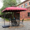 Tylors-Garden-7-12-Ft-Cantilever-Outdoor-Patio-Umbrella-with-UV-Resistant-100-Polyester-Burgundy-0