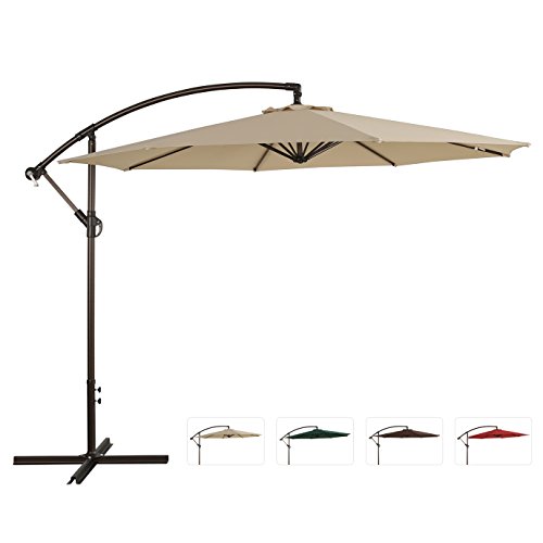 Ulaxfurniture-10-Ft-Offset-Hanging-Umbrella-0