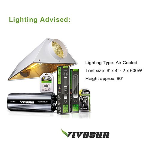 VIVOSUN-Horticulture-96x48x80-Mylar-Hydroponic-Grow-Tent-with-Obeservation-Window-and-Floor-Tray-for-Indoor-Plant-Growing-4×8-0-0