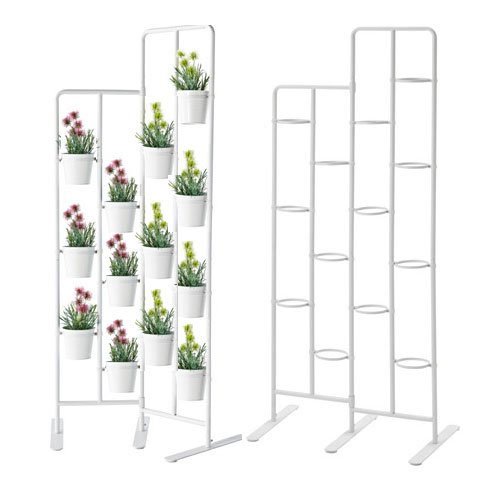 Vertical-Metal-Plant-Stand-13-Tiers-Display-Plants-Indoor-or-Outdoors-on-a-Balcony-Patio-Garden-or-Use-as-a-Room-Divider-or-Vertical-Garden-Inside-Your-Home-Also-Great-for-Urban-Gardening-0