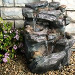 Virginia-Rock-Water-Fountain-Stunning-Garden-Fountain-with-Cascading-Pools-and-LED-Lights-Soothing-Sounds-and-Low-Splash-Design-Pump-Included-0-0