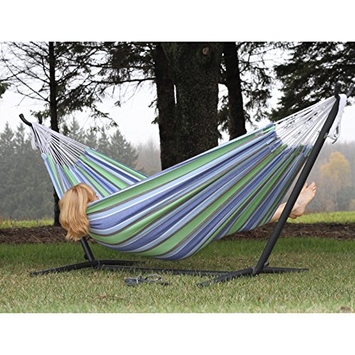 Vivere-Double-Hammock-with-Space-Saving-Steel-Stand-0-0