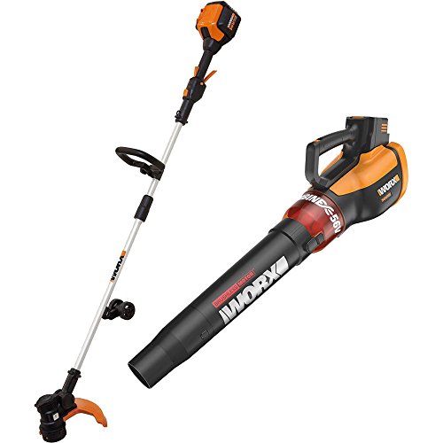 WORX-WG926-2-Piece-Cordless-Combo-Kit-TrimmerEdger-and-Turbine-Blower-56V-Battery-and-Charger-Included-0
