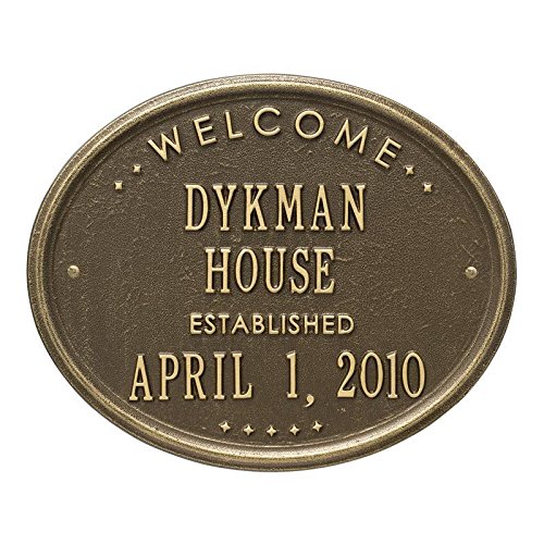 Welcome-Oval-House-Established-House-Plaque-Two-Line-Antique-Brass-0
