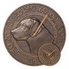 Whitehall-Labrador-Thermometer-Clock-Antique-Copper-0