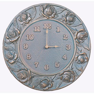 Whitehall-Products-Rose-Clock-French-Bronze-0