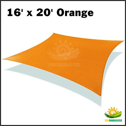 Windscreen4less-16-x-20-Sun-Shade-Sail-Canopy-Orange-3rd-Generation-Commercial-Grade-5-Years-Warranty-0