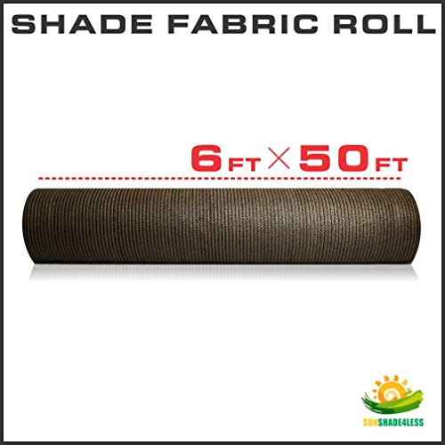 Windscreen4less-Shade-Fabric-Roll-95-Uv-Block-6×50-Brown-0