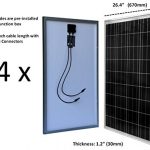 WindyNation-Complete-400-Watt-Solar-Panel-Kit-with-1500-Watt-VertaMax-Power-Inverter-RV-Boat-Off-Grid-12-Volt-Battery-0-0