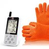 Wireless-Digital-Meat-Thermometer-Set-with-BONUS-BBQ-Grilling-Gloves-Maverick-ET-733-Long-Range-Dual-Probe-0