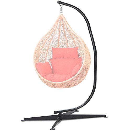 World-Pride-Heavy-Duty-Swing-Chair-StandHammock-C-Stand-Bigger-Base-BlackStand-Only-0-0