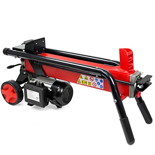 XtremepowerUS-Electrical-Log-Splitter-Wood-Cutter-with-Mobile-Hydraulic-Wheels-Red-0-0